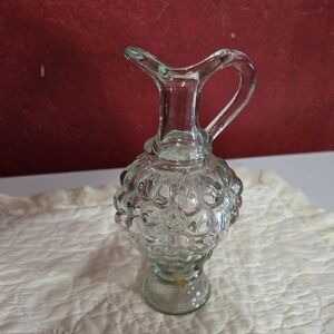 Vintage Grape Cluster Cruet Decanter